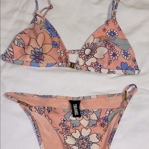Triangl Bikini floral silk